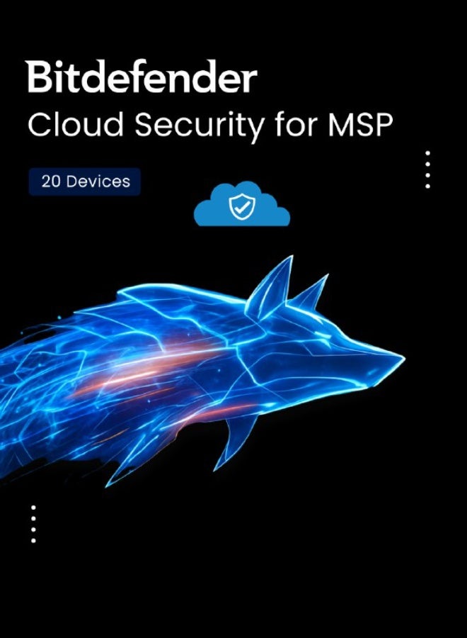 Bitdefender Cloud Security for MSP 20 Devices for 1 Year | Digital License | SAME DAY DELIVERY